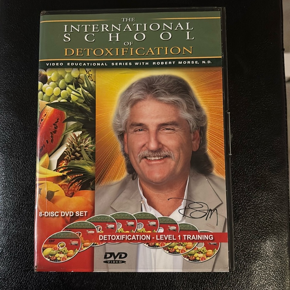 6 DVD set Detoxification Level 1 International School of Detoxification